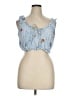 Anthropologie Blue Sleeveless Blouse Size XL - photo 1