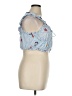 Anthropologie Blue Sleeveless Blouse Size XL - photo 4