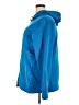 Reebok 100% Polyester Solid Blue Zip Up Hoodie Size 2XL - photo 5