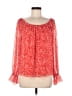 Ramy Brook 100% Polyester Red Long Sleeve Blouse Size M - photo 1