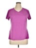 Danskin Now 100% Polyester Purple Active T-Shirt Size XL - photo 1