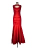 Xscape Red Cocktail Dress Size 8 - photo 1