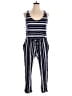 Old Navy Stripes Blue Jumpsuit Size XL - photo 1