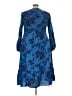 BLOOMCHIC 100% Rayon Blue Cocktail Dress Size 18 - photo 2