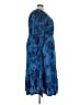 BLOOMCHIC 100% Rayon Blue Cocktail Dress Size 18 - photo 4