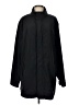 Armani Collezioni 100% Polyester Solid Black Raincoat Size EU (IT) 48 / US 12 - photo 1