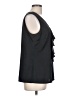 Peck & Peck Solid Black Sleeveless Blouse Size L - photo 4