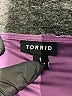 Torrid 100% Nylon Purple Long Sleeve Blouse Size 1X Plus (1) - photo 7