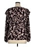 Nine West 100% Polyester Brown 3/4 Sleeve Blouse Size XL - photo 2