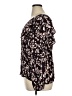 Nine West 100% Polyester Brown 3/4 Sleeve Blouse Size XL - photo 5