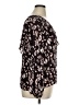 Nine West 100% Polyester Brown 3/4 Sleeve Blouse Size XL - photo 4