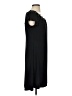 Essentials by Milano Solid Black Casual Dress Size S - photo 4