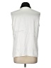 St. John Ivory Sleeveless Button-Down Shirt Size 10 - photo 2
