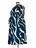 BLOOMCHIC Print Blue Casual Dress Size 18 - photo 5