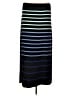 Apt. 9 Stripes Black Casual Skirt Size 0X - photo 1