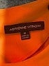 Adrienne Vittadini Color Block Orange Casual Dress Size 10 - photo 7