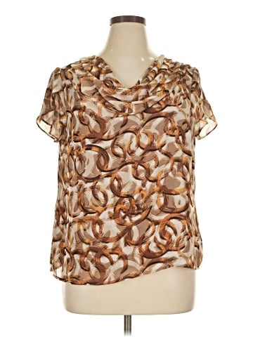 212 Collection Short Sleeve Blouse (view 1)
