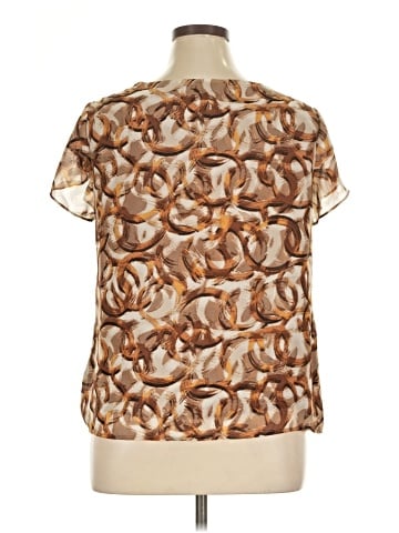 212 Collection Short Sleeve Blouse (view 2)