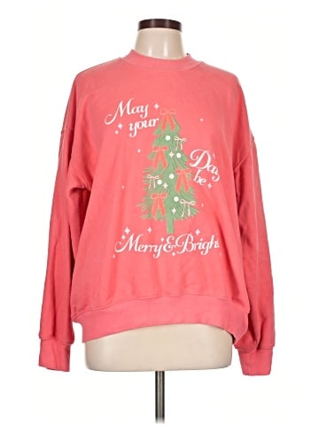 Pink Lily Sweatshirt (view 1)