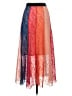 Maje Color Block Red Casual Skirt Size Sm (1) - photo 2