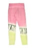 Justice 100% Recycled Polyester Tie-dye Pink Active Pants Size 12 - 14 - photo 2