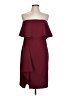 Charlotte Russe Burgundy Sleeveless Top Size L - photo 1