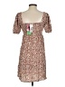 Roxy Brown Casual Dress Size XS - photo 2