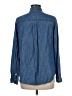 MICHAEL Michael Kors Blue Long Sleeve Button-Down Shirt Size M - photo 2