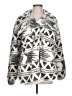 Natural Reflections 100% Polyester White Cardigan Size L - photo 1