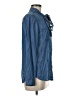 MICHAEL Michael Kors Blue Long Sleeve Button-Down Shirt Size M - photo 4