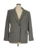 Max Studio Houndstooth Gray Blazer Size XL - photo 1
