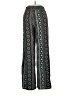 Bebop 100% Rayon Paisley Black Casual Pants Size XS - photo 2