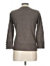 Grace Elements Gray 3/4 Sleeve Button-Down Shirt Size L - photo 2