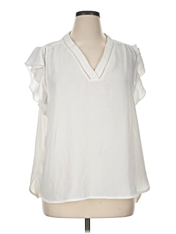 Halogen Short Sleeve Blouse (view 1)