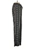 Bebop 100% Rayon Paisley Black Casual Pants Size XS - photo 4