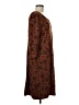 North Style Paisley Brown Casual Dress Size M - photo 4