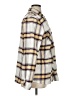 Natural Reflections 100% Cotton Plaid Silver Long Sleeve Button-Down Shirt Size XL - photo 5