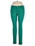 Express Color Block Green Jeggings Size 12 - photo 1