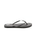 Old Navy Gray Flip Flops Size 11 - photo 1