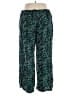 Ellos 100% Rayon Animal Print Teal Casual Pants Size 20 - photo 2