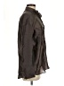 Zara Brown Long Sleeve Blouse Size M - photo 4