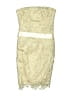 Cache 100% Polyester Gold Cocktail Dress Size 0 - photo 1