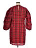 J.Crew 100% Polyester Plaid Red Casual Dress Size XL - photo 2