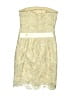 Cache 100% Polyester Gold Cocktail Dress Size 0 - photo 2
