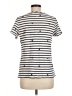 Joules 100% Cotton Stripes Ivory Short Sleeve Henley Size 8 - photo 2