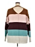 Maurices Color Block Brown Pullover Sweater Size XXL - photo 2