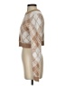 LA Hearts Plaid Tan Pullover Sweater Size S - photo 5