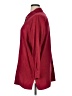 Basic Editions Burgundy 3/4 Sleeve Button-Down Shirt Size 1X - photo 5