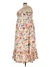 Torrid Floral Ivory Casual Dress Size 3X Plus (3) - photo 5
