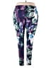 Tek Gear Print Purple Active Pants Size 3X - photo 2